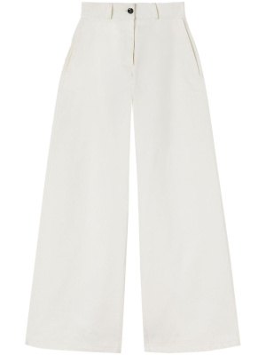 

Wide-leg cotton trousers, Jil Sander Wide-leg cotton trousers