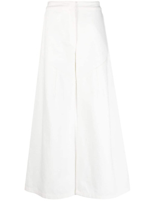 

Wide-leg cotton trousers, Jil Sander Wide-leg cotton trousers