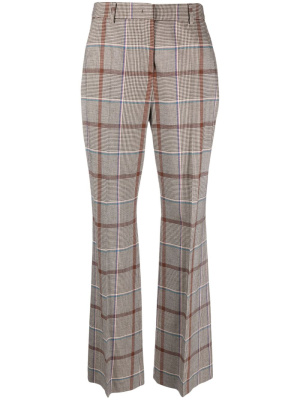 

Check-pattern flared trousers, PS Paul Smith Check-pattern flared trousers