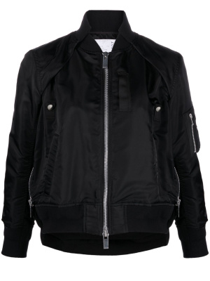 

Detachable-sleeve bomber jacket, Sacai Detachable-sleeve bomber jacket