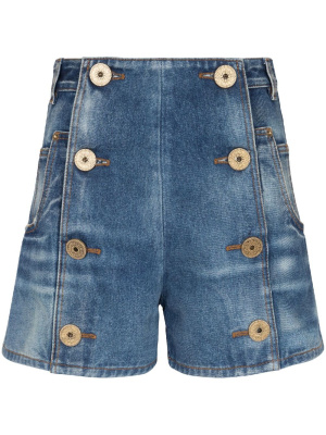 

Logo-patch cotton shorts, Balmain Logo-patch cotton shorts