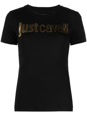 

Logo-embossed round-neck T-shirt, Just Cavalli Logo-embossed round-neck T-shirt