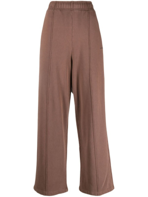 

Logo-embroidered organic cotton trousers, AMBUSH Logo-embroidered organic cotton trousers
