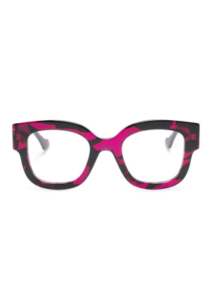 

Double G tortoiseshell glasses, Gucci Eyewear Double G tortoiseshell glasses