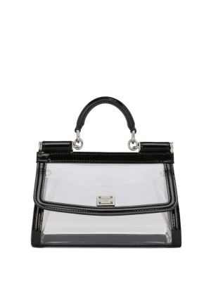 

KIM DOLCE&GABBANA small Sicily transparent shoulder bag, Dolce & Gabbana KIM DOLCE&GABBANA small Sicily transparent shoulder bag