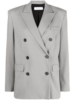 

Ifily double-breasted wool-blend blazer, IRO Ifily double-breasted wool-blend blazer