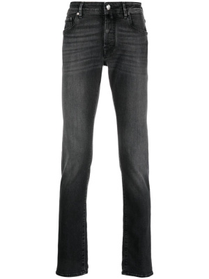 

Mid-rise slim-cut jeans, Jacob Cohën Mid-rise slim-cut jeans