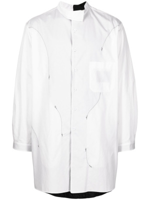 

Panelled reversible shirt, Yohji Yamamoto Panelled reversible shirt