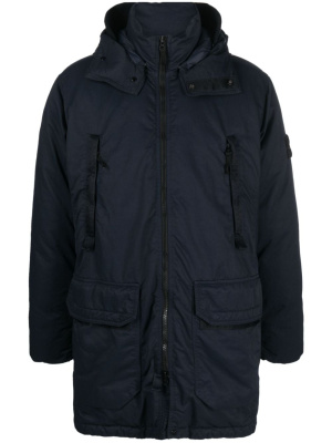 

Compass-motif parka, Stone Island Compass-motif parka
