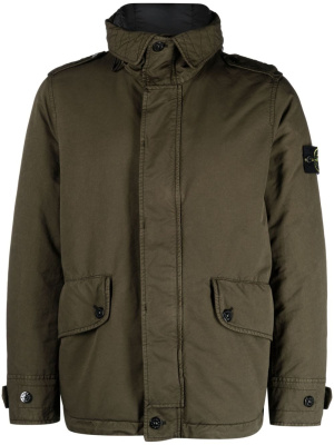 

David TC Compass logo-patch jacket, Stone Island David TC Compass logo-patch jacket