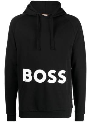 

Logo-print cotton hoodie, BOSS Logo-print cotton hoodie