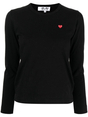 

Chest logo-patch T-shirt, Comme Des Garçons Play Chest logo-patch T-shirt