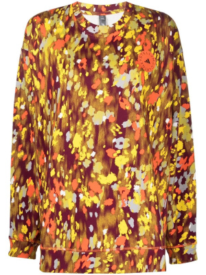 

Camouflage-print organic-cotton sweatshirt, Adidas by Stella McCartney Camouflage-print organic-cotton sweatshirt