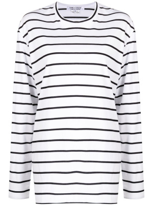 

Striped long-sleeve cotton T-shirt, Comme Des Garçons Comme Des Garçons Striped long-sleeve cotton T-shirt