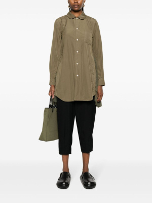 

Tulle-panel oversized shirt, Comme Des Garçons Comme Des Garçons Tulle-panel oversized shirt