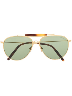 

Pilot-frame sunglasses, TOM FORD Eyewear Pilot-frame sunglasses