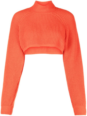 

Cropped knitted jumper, Moschino Cropped knitted jumper