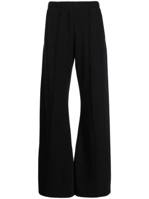 

Pressed-crease cotton-blend track pants, MM6 Maison Margiela Pressed-crease cotton-blend track pants