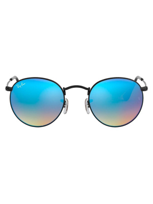 

Mirrored round-frame sunglasses, Ray-Ban Mirrored round-frame sunglasses