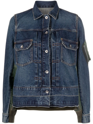 

Giacca denim jacket, Sacai Giacca denim jacket