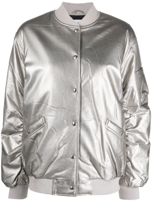 

Metallic-finish bomber jacket, IRO Metallic-finish bomber jacket