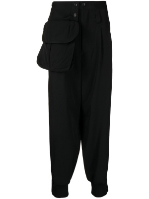 

Large-pocket high-waisted trousers, Yohji Yamamoto Large-pocket high-waisted trousers