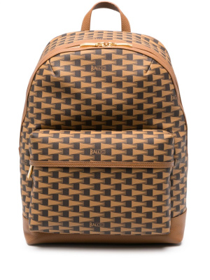 

Pennant monogram-pattern backpack, Bally Pennant monogram-pattern backpack