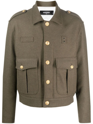 

Wool-blend military jacket, Dsquared2 Wool-blend military jacket