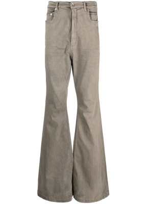 

Bolan high-rise bootcut jeans, Rick Owens DRKSHDW Bolan high-rise bootcut jeans