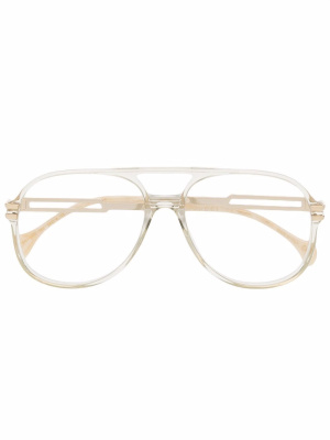 

Pilot-frame glasses, Gucci Eyewear Pilot-frame glasses