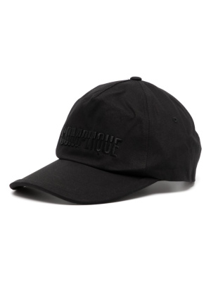 

Slogan-embroidered cotton baseball cap, Juun.J Slogan-embroidered cotton baseball cap