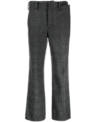 

Houndstooth straight-leg trousers, Yohji Yamamoto Houndstooth straight-leg trousers