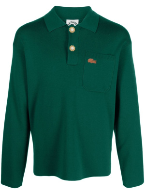 

X le FLEUR wool polo shirt, Lacoste X le FLEUR wool polo shirt