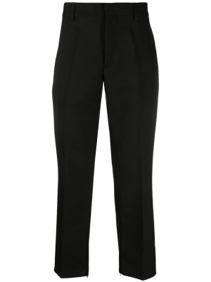

High-waisted straight-leg cropped trousers, Off-White High-waisted straight-leg cropped trousers