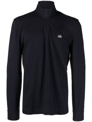 

Stand-collar half-zip T-shirt, C.P. Company Stand-collar half-zip T-shirt
