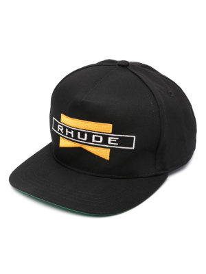 

Logo-embroidered snapback cap, Rhude Logo-embroidered snapback cap