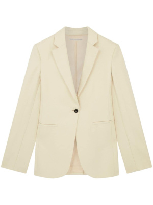 

Slim-cut single-breasted blazer, Stella McCartney Slim-cut single-breasted blazer