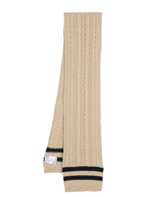 

Cable knit cashmere scarf, Moncler Cable knit cashmere scarf