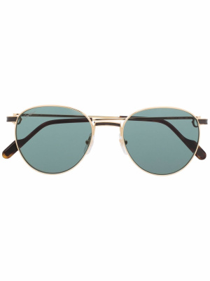 

Pantos-frame sunglasses, Cartier Eyewear Pantos-frame sunglasses