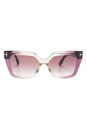 

Square-frame ombré-effect sunglasses, TOM FORD Eyewear Square-frame ombré-effect sunglasses