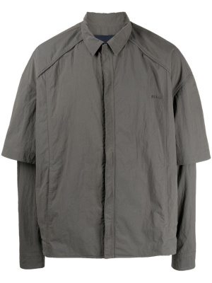 

Layered drop-shoulder shirt, Juun.J Layered drop-shoulder shirt