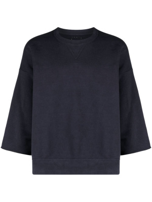 

Crew-neck cotton-blend sweatshirt, Visvim Crew-neck cotton-blend sweatshirt