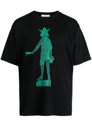 

Logo-print cotton T-shirt, Undercover Logo-print cotton T-shirt