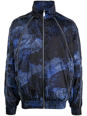 

Logo-jacquard windbreaker, Off-White Logo-jacquard windbreaker