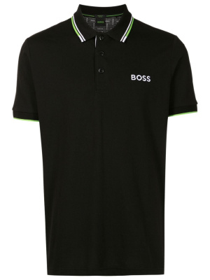 

Embroidered-logo polo shirt, BOSS Embroidered-logo polo shirt