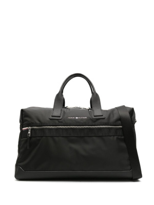 

Elevated logo-lettering luggage bag, Tommy Hilfiger Elevated logo-lettering luggage bag