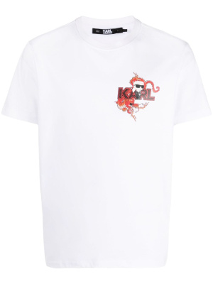 

K/Lny logo-print T-shirt, Karl Lagerfeld K/Lny logo-print T-shirt