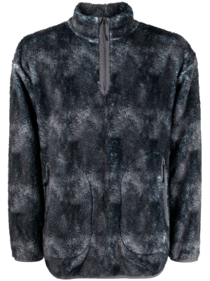 

Half-zip fleece sweatshirt, White Mountaineering Half-zip fleece sweatshirt