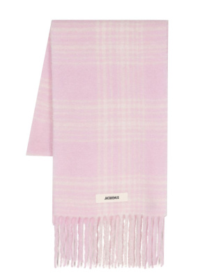 

L'écharpe Carro checked scarf, Jacquemus L'écharpe Carro checked scarf