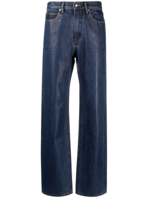 

Ez coated straight-leg jeans, Alexander Wang Ez coated straight-leg jeans